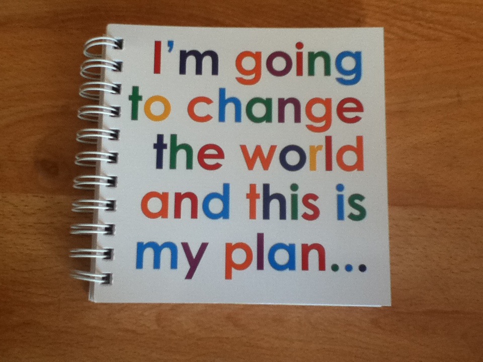 notebook a friend sent me
