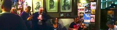 Play and play after a long day's work at the ISO/IEC Joint Technical Advisory Group for the revision of ISO/IEC Guide 71 Guidelines for incorporating accessibility in standards Standards people in the pub in Dublin